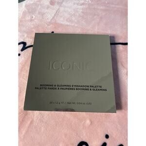 Iconic London Booming and Gleaming eyeshadow palette . New